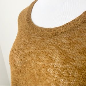 Lush XL gold short sleeve sweater